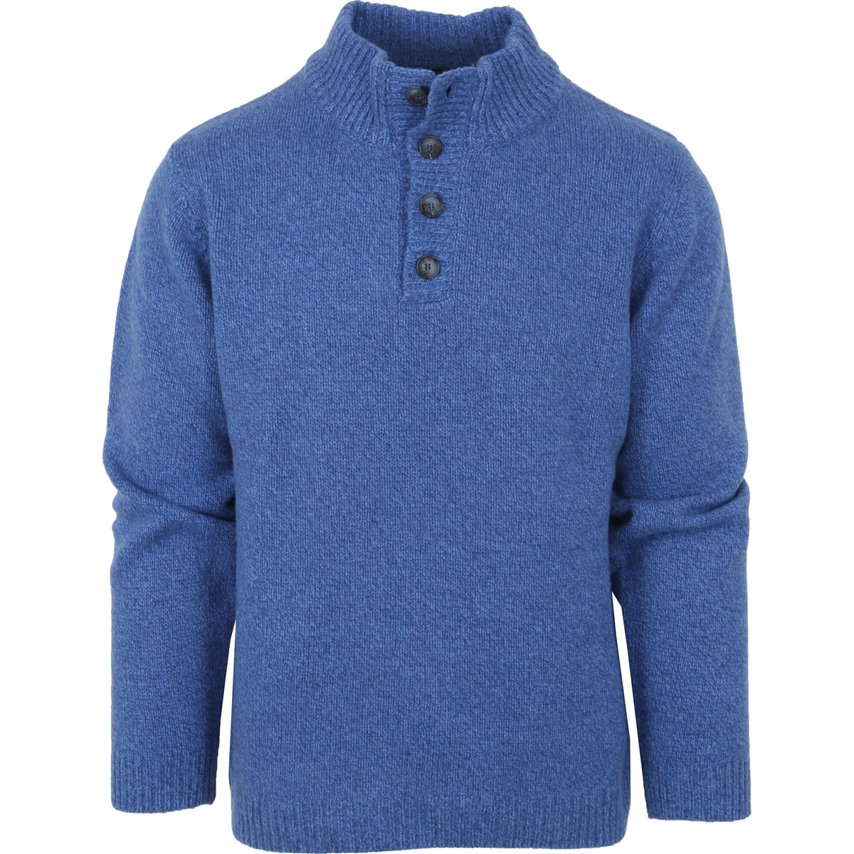 Textiel Heren Sweaters / Sweatshirts Suitable Lamswol Mocker Pull Blauw Blauw