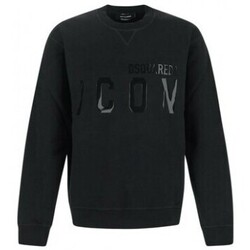 Textiel Heren Sweaters / Sweatshirts Dsquared SWEAT DSQUARED  S79GU0050 Zwart