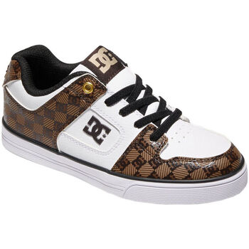 Schoenen Kinderen Sneakers DC Shoes Pure elastic se sn ADBS300301 BLACK/WHITE/BROWN (XKWC) Zwart