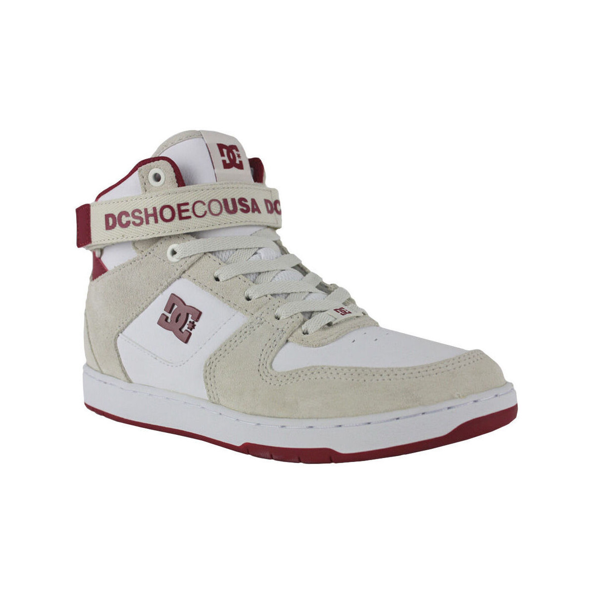 Schoenen Heren Sneakers DC Shoes Pensford ADYS400038 TAN/RED (TR0) Rood