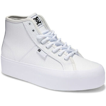 Schoenen Dames Sneakers DC Shoes Manual hi wnt ADJS300286 WHITE/WHITE (WW0) Wit