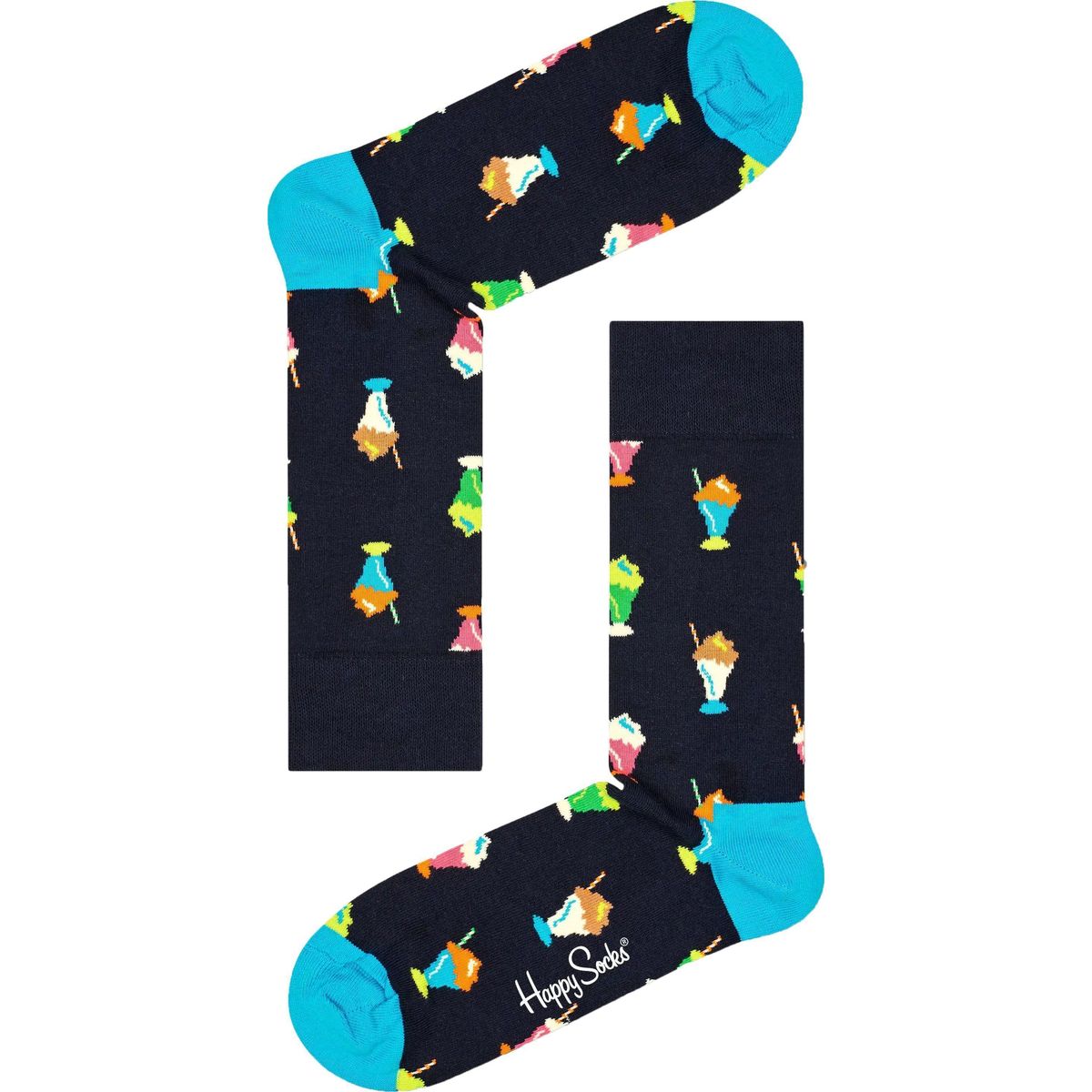 Ondergoed Heren Socks Happy socks Sokken Milkshake Multicolour