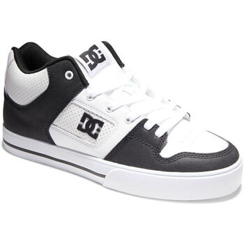 sneakers dc shoes pure mid adys400082 white/black/white (wbi)