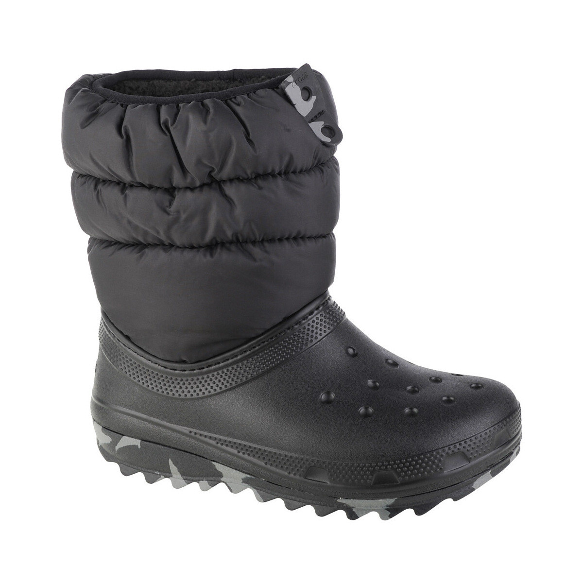 Schoenen Jongens Snowboots Crocs Classic Neo Puff Boot Kids Zwart