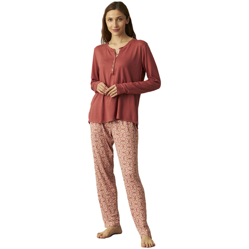 Textiel Dames Pyjama's / nachthemden J&j Brothers JJBCP0201 Rood