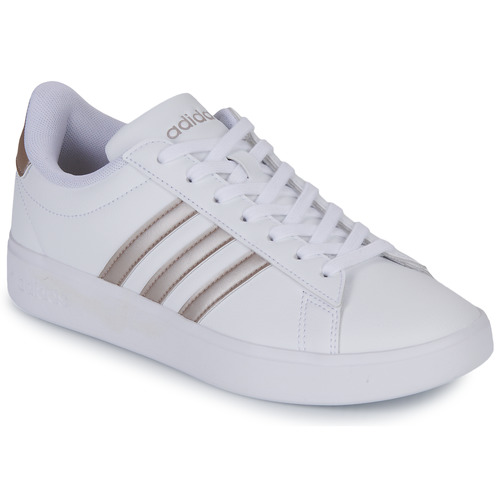 Hardheid staan gemak Adidas Sportswear GRAND COURT 2.0 Wit / Zilver - Gratis levering |  Spartoo.nl ! - Schoenen Lage sneakers Dames € 63,99