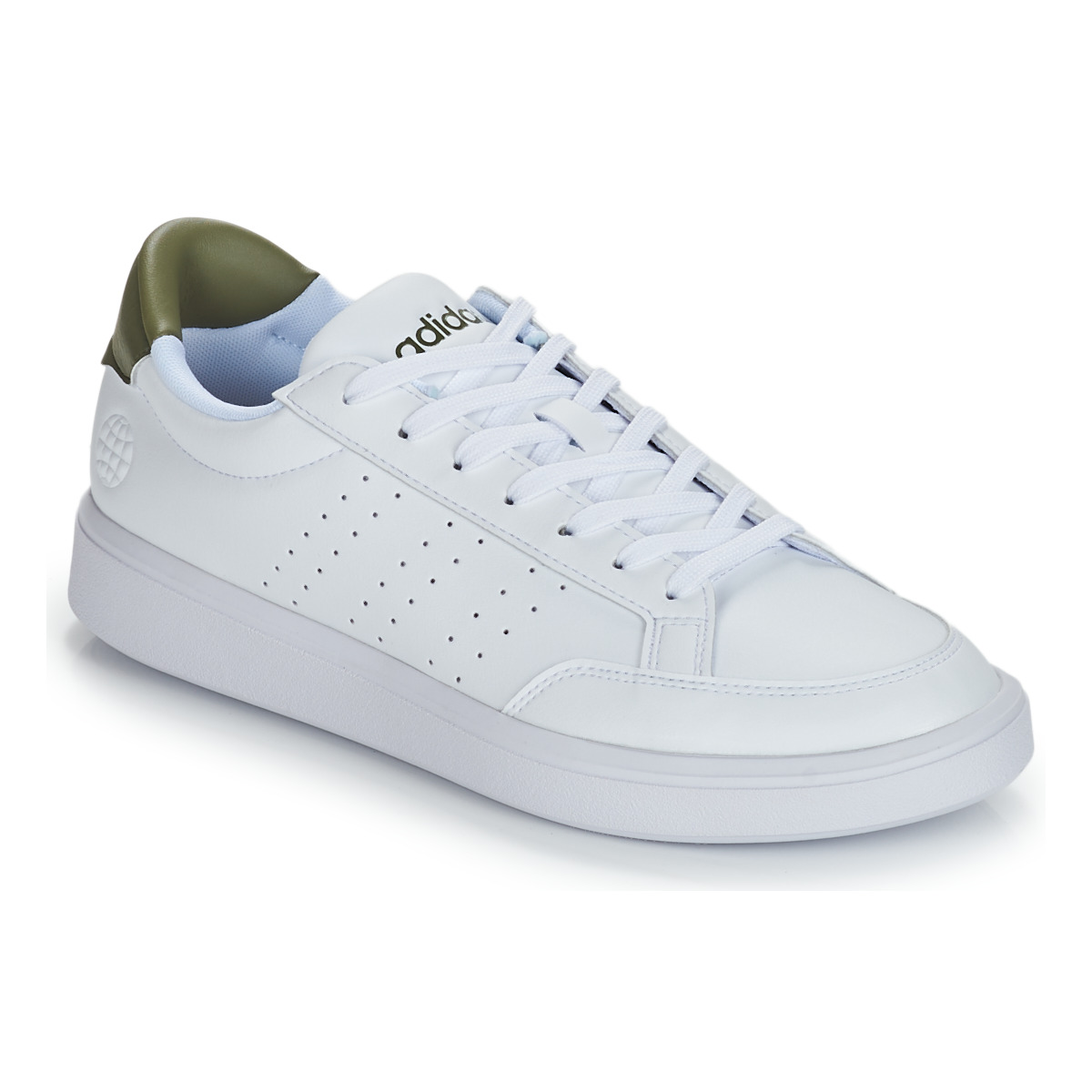 Schoenen Heren Lage sneakers Adidas Sportswear NOVA COURT Wit / Kaki