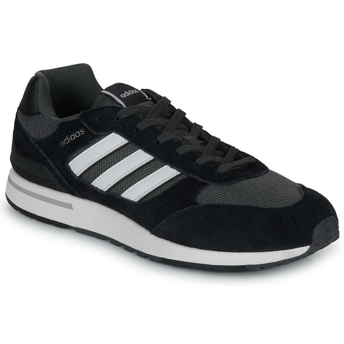 adidas Run 80S Heren Sneakers - Core Black/Ftwr White/Grey Six - Maat 40 2/3