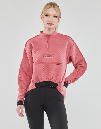 Textiel Dames Sweaters / Sweatshirts adidas Performance Utilitas FZ F Bordeau