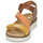 Schoenen Dames Sandalen / Open schoenen Remonte D2050-27 Bruin / Oranje / Bruin