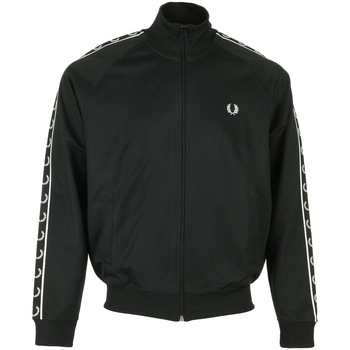 Fred Perry Season Taped Track Jacket Zwart