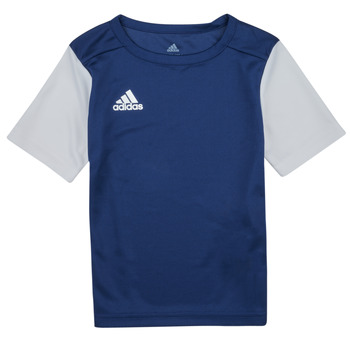 Textiel Jongens T-shirts korte mouwen adidas Performance ESTRO 19 JSYY Blauw / Donker