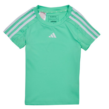 Textiel Meisjes T-shirts korte mouwen adidas Performance TR-ES 3S T Groen