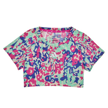 Textiel Meisjes T-shirts korte mouwen adidas Performance TR-ES AOP T Multicolour