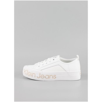 Schoenen Dames Lage sneakers Calvin Klein Jeans Zapatillas  en color blanco para señora Wit