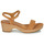 Schoenen Dames Sandalen / Open schoenen Unisa IRITA Camel