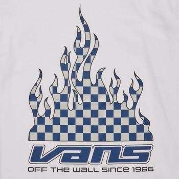 Vans REFLECTIVE CHECKERBOARD FLAME SS Wit