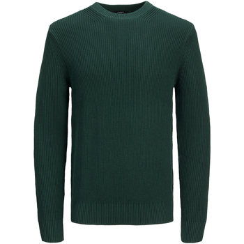 Textiel Heren Sweaters / Sweatshirts Jack & Jones Jprblawell Knit Crew Neck Groen