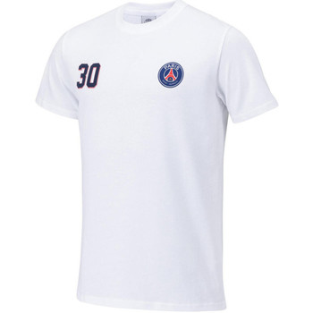 Textiel Heren T-shirts korte mouwen Paris Saint-germain  Wit