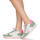 Schoenen Dames Lage sneakers Philippe Model TRPX LOW WOMAN Groen / Roze / Fluo