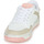 Schoenen Dames Lage sneakers Philippe Model LYON LOW WOMAN Wit / Roze / Geel / Fluo