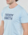 Textiel Heren T-shirts korte mouwen Teddy Smith TICLASS BASIC MC Blauw / Clair