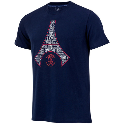 Textiel Heren T-shirts & Polo’s Paris Saint-germain  Blauw