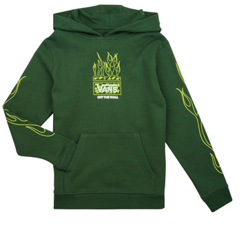 Textiel Kinderen Sweaters / Sweatshirts Vans NEON FLAMES PO Groen