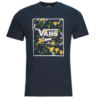 Textiel Heren T-shirts korte mouwen Vans MN CLASSIC PRINT BOX Marine