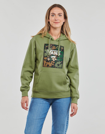 Textiel Dames Sweaters / Sweatshirts Vans PARKSFEILD BOX BFF HOODIE Kaki