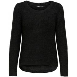 Textiel Dames Truien Only Knit Geena - Black Zwart