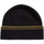Accessoires Muts Fred Perry Twin Tipped Merino Wool Beanie Zwart