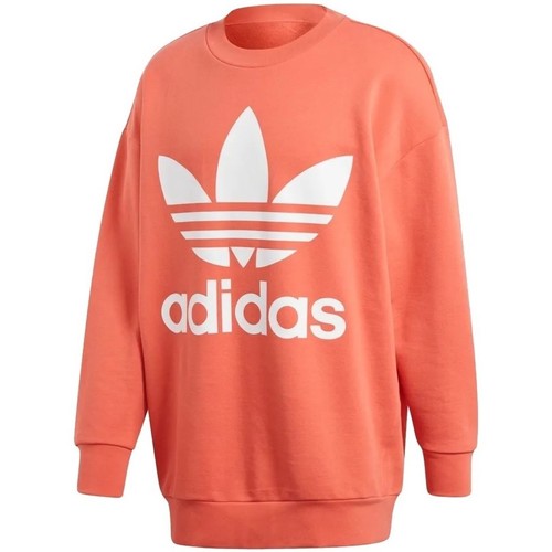 Textiel Heren Sweaters / Sweatshirts adidas Originals Tref Over Crew Oranje