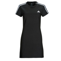 Textiel Dames Korte jurken Adidas Sportswear 3S FIT T DR Zwart