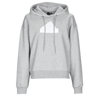 Textiel Dames Sweaters / Sweatshirts Adidas Sportswear FI BOS HOODIE Bruyère / Grijs