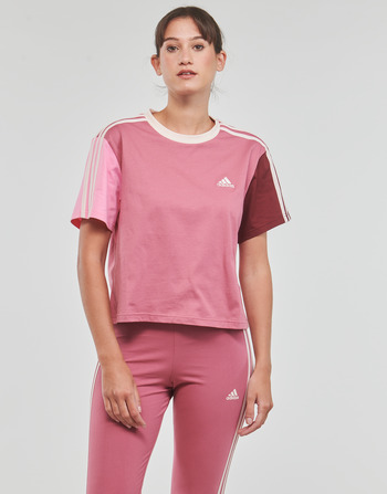 Adidas Sportswear 3S CR TOP Bordeau / Roze