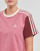 Textiel Dames T-shirts korte mouwen Adidas Sportswear 3S CR TOP Bordeau / Roze