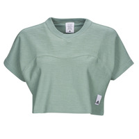 Textiel Dames T-shirts korte mouwen Adidas Sportswear LNG LFT TEE Groen