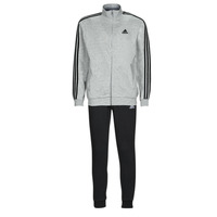 Textiel Heren Trainingspakken Adidas Sportswear 3S FT TT TS Grijs / Zwart