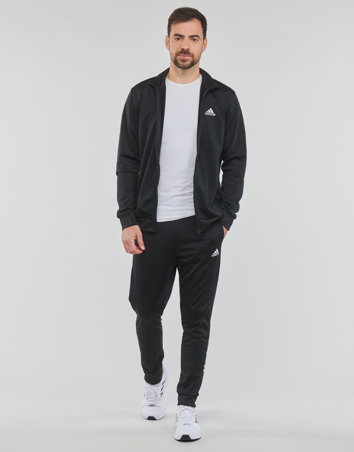 Textiel Heren Trainingspakken Adidas Sportswear LIN TR TT TS Zwart