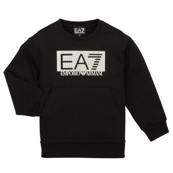 Textiel Jongens Sweaters / Sweatshirts Emporio Armani EA7 25 Zwart