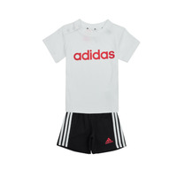 Textiel Kinderen Setjes Adidas Sportswear I LIN CO T SET Wit