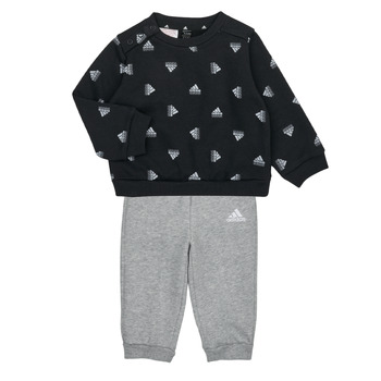 Textiel Jongens Setjes Adidas Sportswear I BLUV FL JOG Zwart