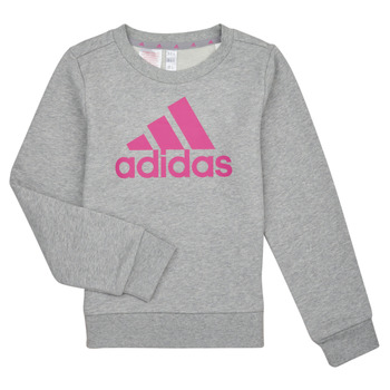 Textiel Meisjes Sweaters / Sweatshirts Adidas Sportswear ESS BL SWT Bruyère / Grijs