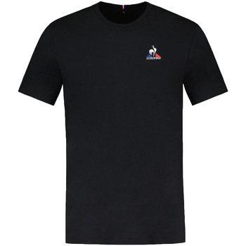 Textiel Heren T-shirts korte mouwen Le Coq Sportif Essentiels Tee N°4 Zwart