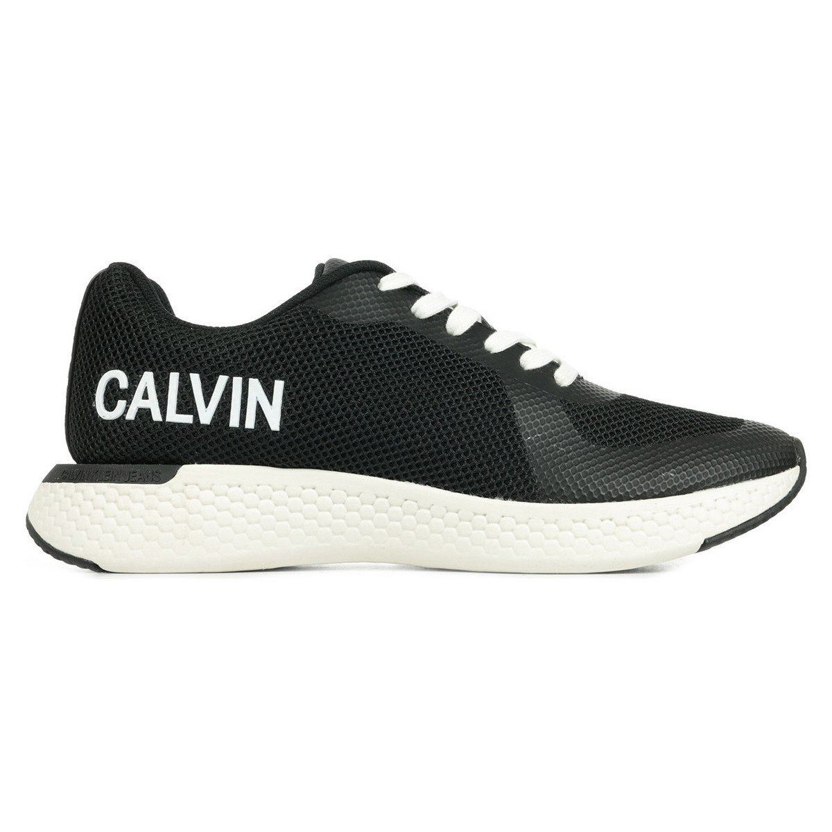 Schoenen Heren Sneakers Calvin Klein Jeans Amos Mesh Zwart
