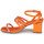 Schoenen Dames Sandalen / Open schoenen Moony Mood WYONA Oranje