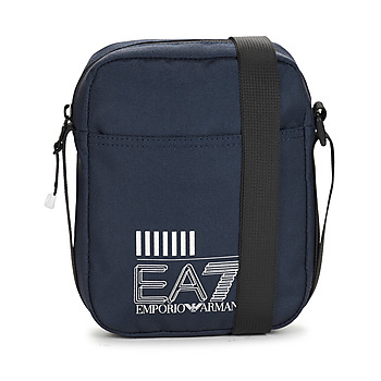 Tassen Heren Tasjes / Handtasjes Emporio Armani EA7 TRAIN CORE U POUCH BAG SMALL A - MAN'S POUCH BAG Marine / Wit