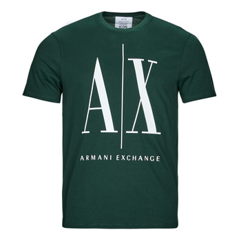 Textiel Heren T-shirts korte mouwen Armani Exchange 8NZTPA Groen