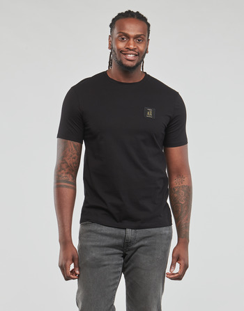 Textiel Heren T-shirts korte mouwen Armani Exchange 8NZTPR Zwart / Goud